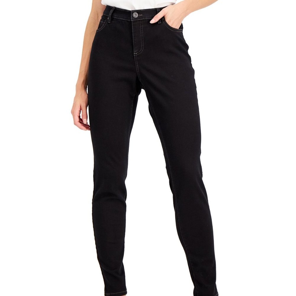 INC Skinny Leg Curvy High Rise Jeans